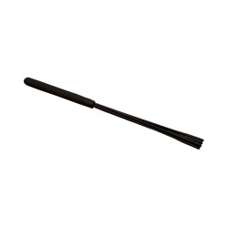 Baguette de tamborim 7 brins évasés noire, 32.5cm - dure